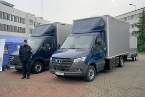 Nowe pojazdy służbowe Mercedes-Benz Sprinter