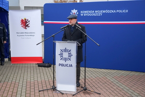 Uroczyste przekazanie pojazdów służbowych