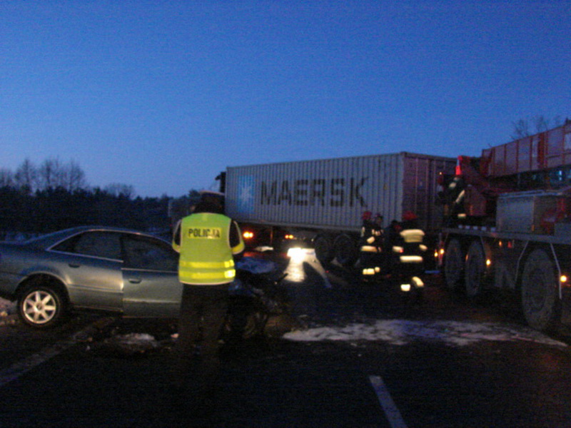 Przez 2 Godziny Byla Zablokowana Droga S10 W Okolicach Lubicza Wiadomosci Kmp W Toruniu