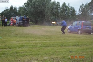 Toruńskie psy służbowe i ich przewodnicy w Pakości