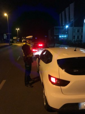 policyjna kontrola KMP Toruń