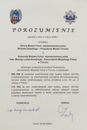 podpisanie porozumienia