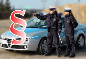 Policjant z radarem zdjęcia poglądowe