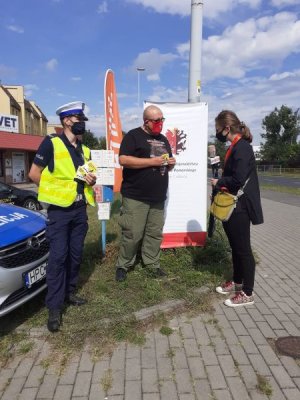 akcja bezpieczna zebra, zdjęcia z miasta i powiatu