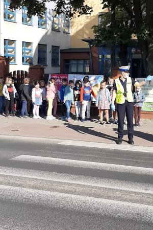 zajęcia z policjantką