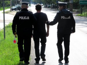 zdęcie poglądowe- patrol policji