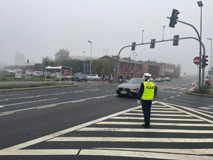 policjanci na drodze