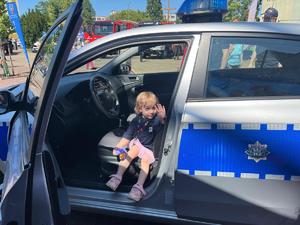 Policjanci na pikniku