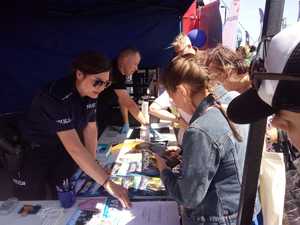 Policjanci podczas Dni Torunia