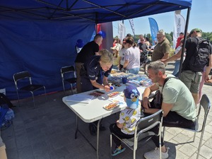 Policjanci podczas Dni Torunia