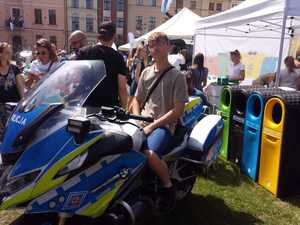 Policjanci podczas Dni Torunia