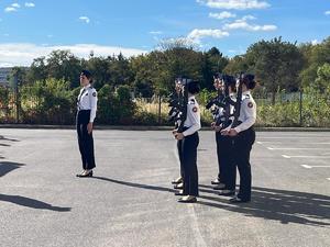 Uczennice podczas konkursu