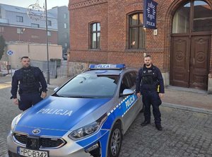 Policjanci z Chełmży