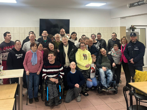 dzielnicowy z wizytą profilaktyczną