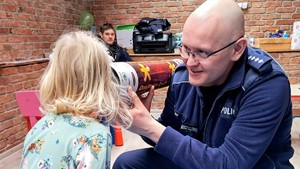 Policjanci w przedszkolu z wizytą profilaktyczną