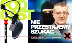 nie przestajemy szukać zdjęcie na którym widać twarz dwóch mężczyzn z których jeden jest w kominiarce