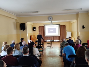 Spotkanie policjantek z nauczycielami