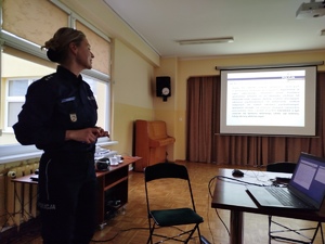 Spotkanie policjantek z nauczycielami