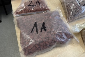 na zdjęciu widać zabezpieczone narkotyki w postaci tabletek