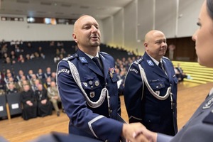 Zdjęcia z okazji 107 obchodów Święta Policji garnizonu toruńskiego.