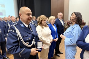 Zdjęcia z okazji 107 obchodów Święta Policji garnizonu toruńskiego.