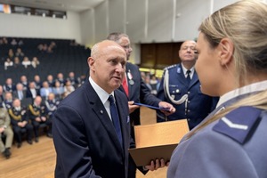 Zdjęcia z okazji 107 obchodów Święta Policji garnizonu toruńskiego.