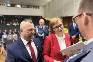 Zdjęcia z okazji 107 obchodów Święta Policji garnizonu toruńskiego.