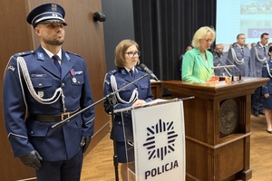 Zdjęcia z okazji 107 obchodów Święta Policji garnizonu toruńskiego.